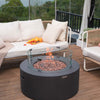 34" Round Venice Propane Gas Fire Pit by Elementi