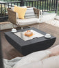 34" Square Aurora Propane Gas Fire Pit by Elementi