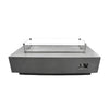42" x 12" Rectangle Granville Stainless Steel Burner Cover by Elementi