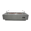 60" x 27" Rectangle Granville Concrete Fire Table by Elementi