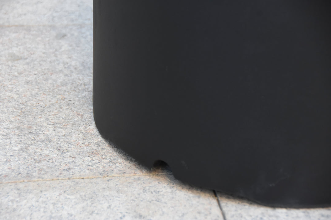 Black Round Propane Tank Cover by Elementi