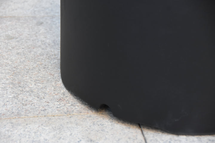 Black Round Propane Tank Cover by Elementi