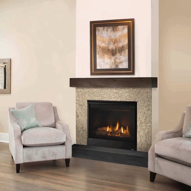 Quartz Direct Vent Gas Fireplace
