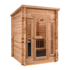 Cabin Outdoor Sauna - 4 Person w/ Harvia KIP 8kW Heater