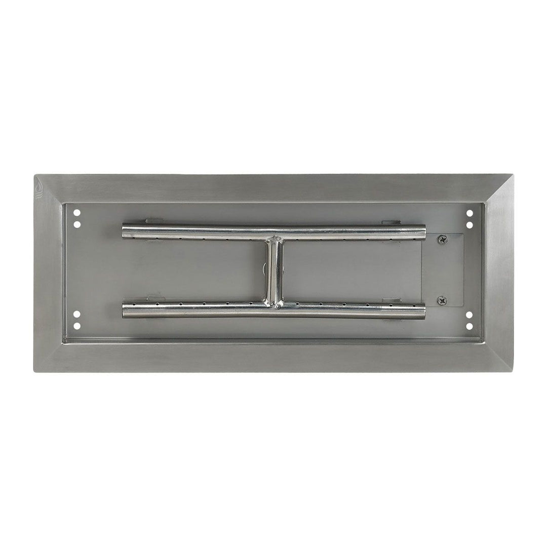 18" x 6" Rectangle Stainless Steel Drop-In Pan by American Fire Products