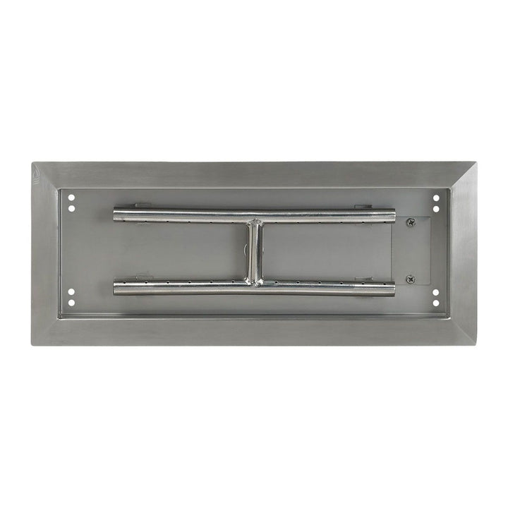 18" x 6" Rectangle Stainless Steel Drop-In Pan by American Fire Products