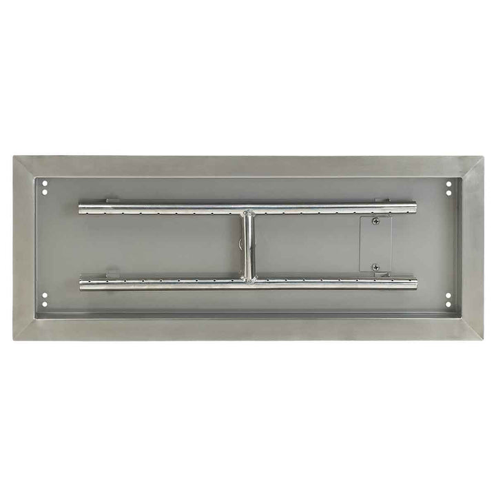24" x 8" Rectangle Stainless Steel Drop-In Pan by American Fire Products