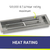 24" x 8" Rectangle Stainless Steel Drop-In Pan by American Fire Products