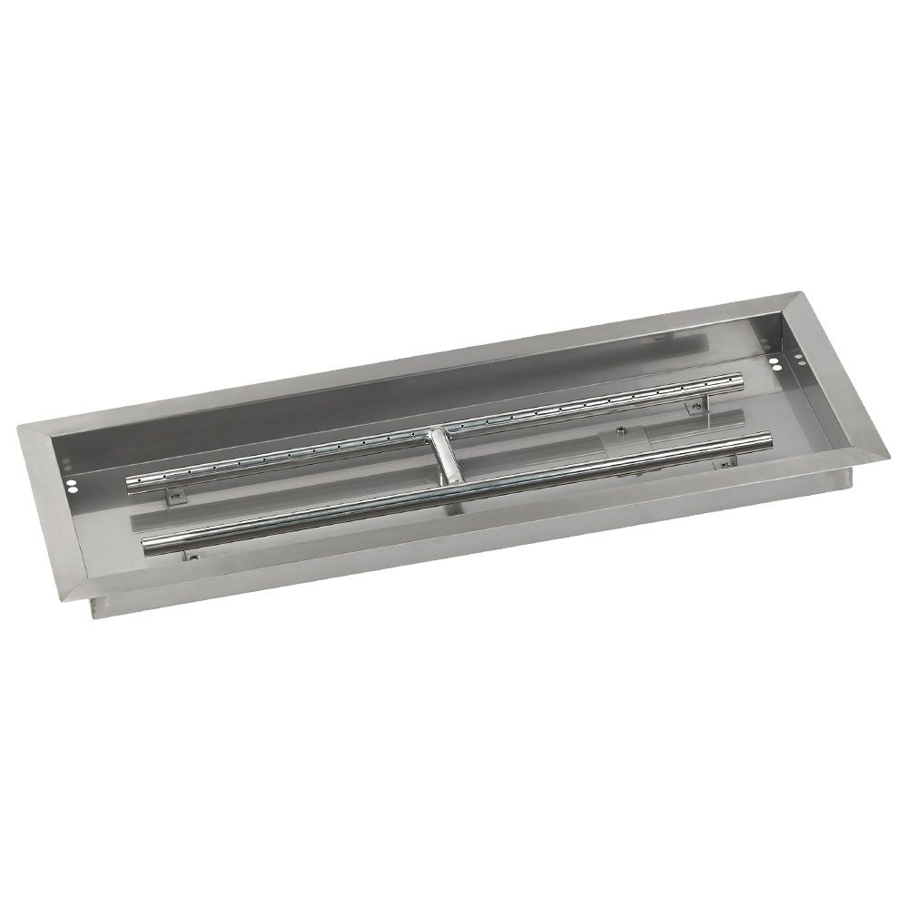 30" x 10" Rectangle Stainless Steel Drop-In Pan by American Fire Products