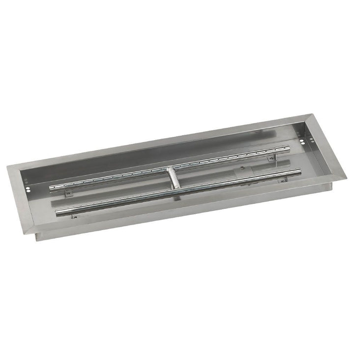 30" x 10" Rectangle Stainless Steel Drop-In Pan by American Fire Products