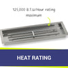 30" x 10" Rectangle Stainless Steel Drop-In Pan by American Fire Products