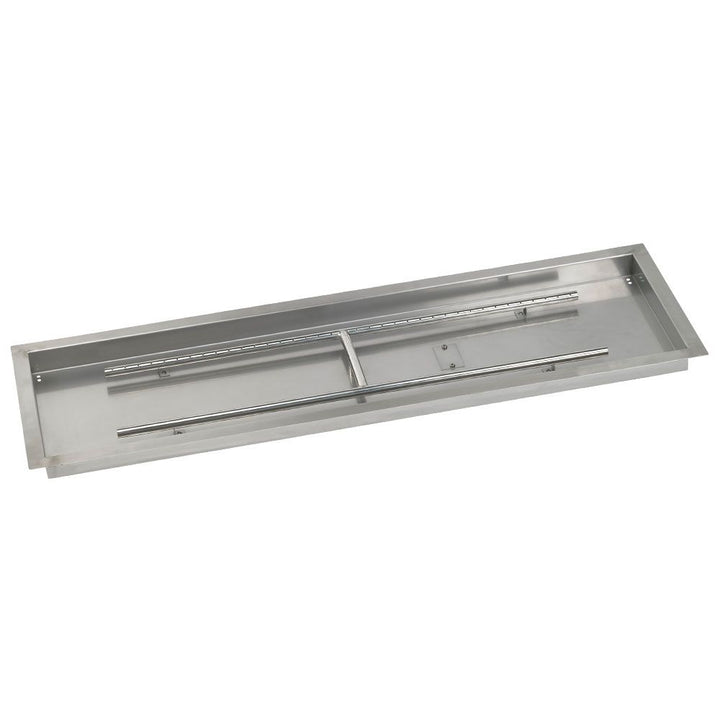 48" x 14" Rectangle Stainless Steel Drop-In Pan by American Fire Products