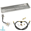 Rectangle Stainless Steel Drop-In Pan with All-Weather Electronic Ignition System by American Fire Products