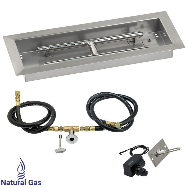 Rectangle Drop-In Pan with Spark Ignition Kit by American Fire Products