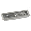 18" x 6" Rectangle Stainless Steel Drop-In Pan with Spark Ignition Kit - Natural Gas by American Fire Products