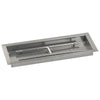 24" x 8" Rectangle Stainless Steel Drop-In Pan with Spark Ignition Kit - Natural Gas by American Fire Products
