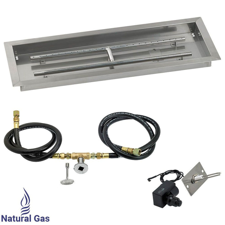 Rectangle Drop-In Pan with Spark Ignition Kit by American Fire Products