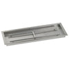 36" x 12" Rectangle Stainless Steel Drop-In Pan with Spark Ignition Kit - Natural Gas by American Fire Products