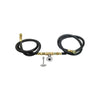 48" x 14" Rectangle Stainless Steel Drop-In Pan with Spark Ignition Kit - Natural Gas by American Fire Products
