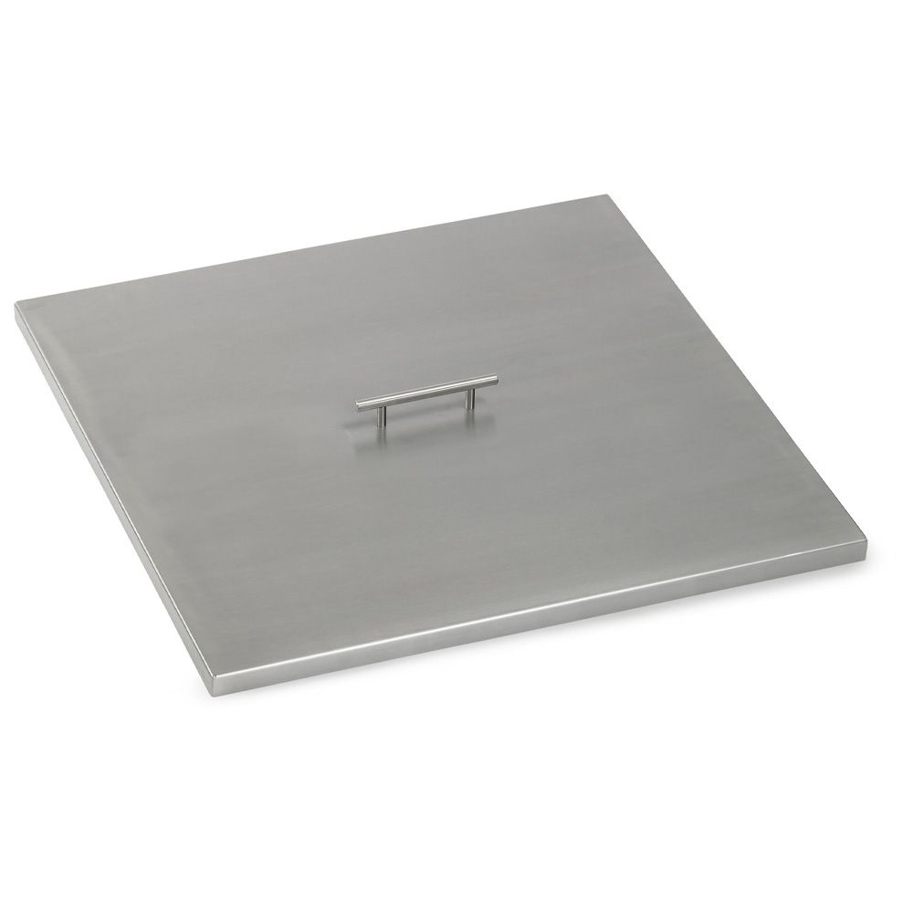 Square Stainless Steel Burner Cover by American Fire Products