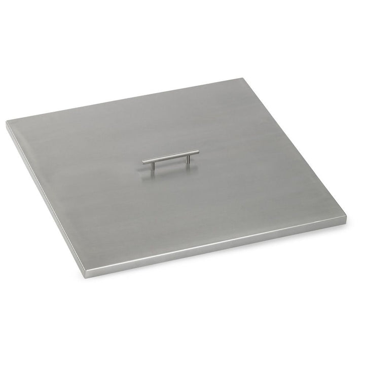Square Stainless Steel Burner Cover by American Fire Products