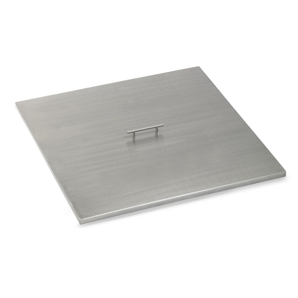 Square Stainless Steel Burner Cover for 30" Square Drop-In Pan by American Fire Products