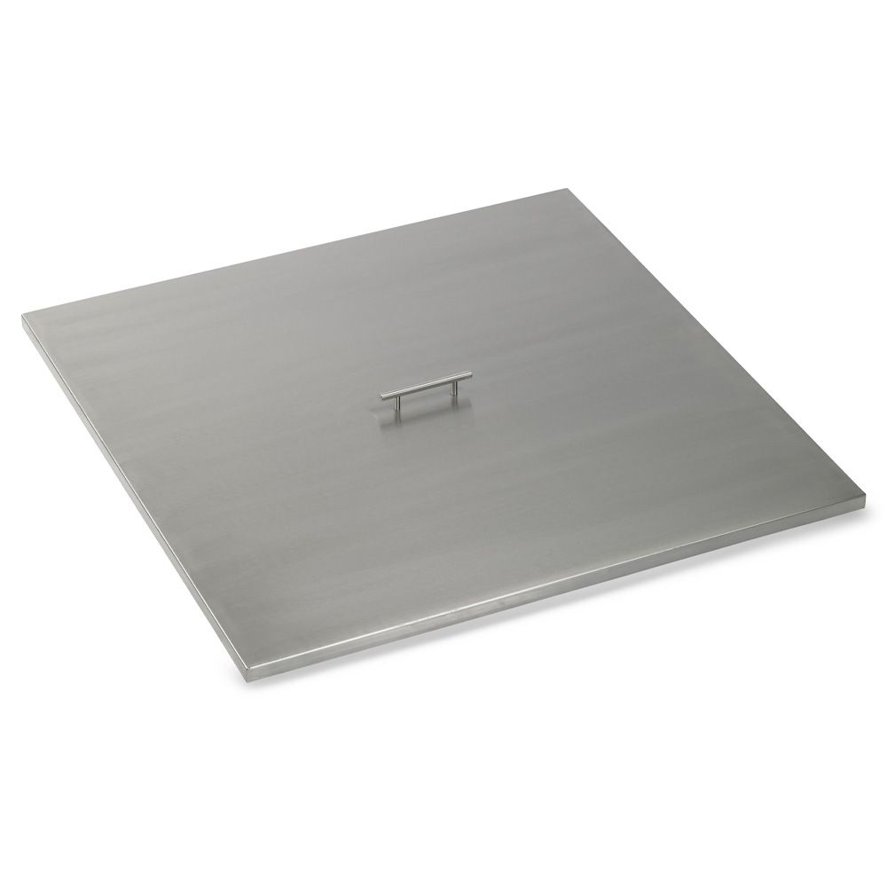 Square Stainless Steel Burner Cover by American Fire Products