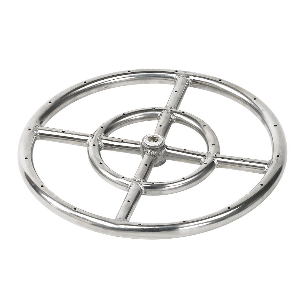 Stainless Steel Ring Burner by American Fire Product