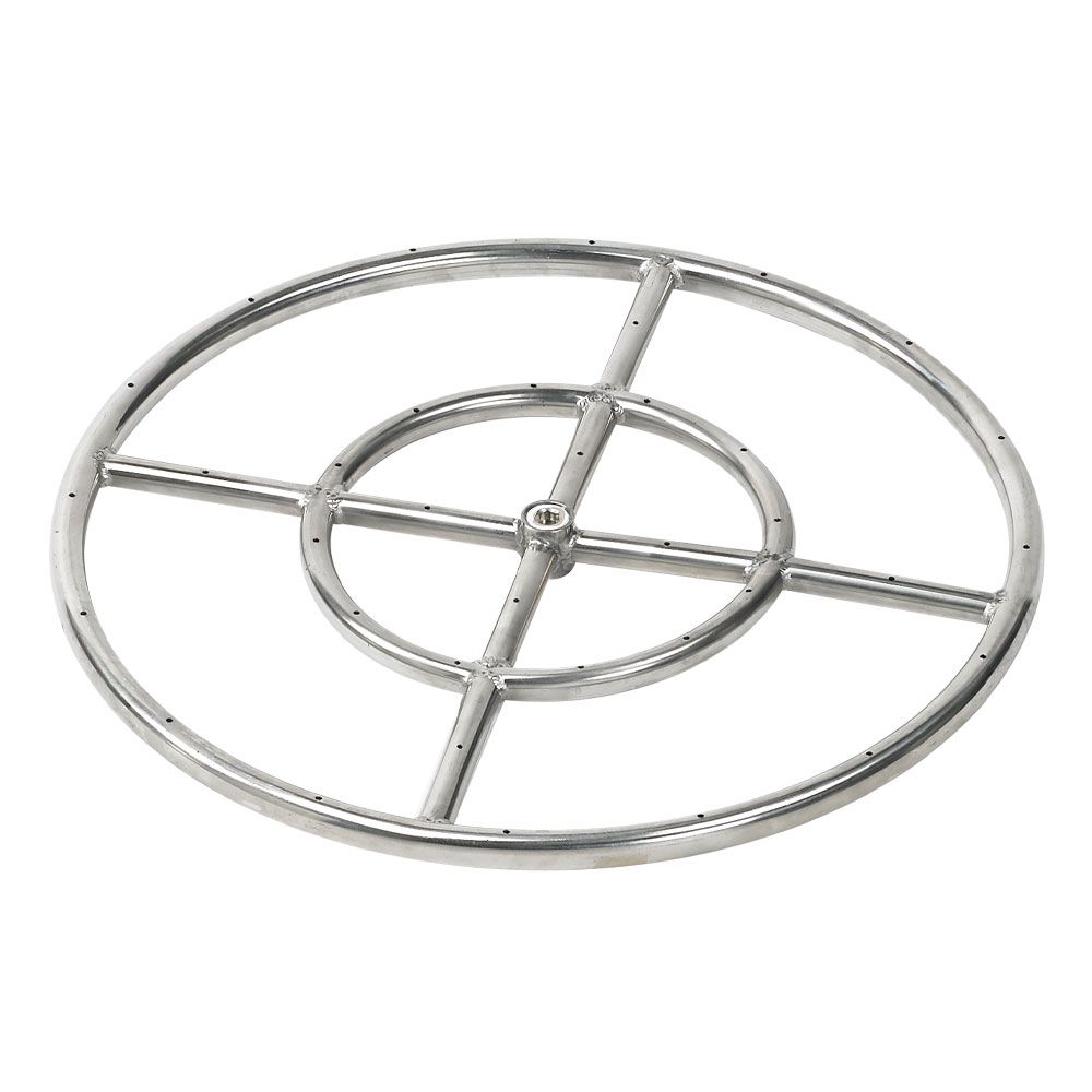 Stainless Steel Ring Burner by American Fire Product