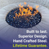 36" Triple-Ring Stainless Steel Burner by American Fire Products