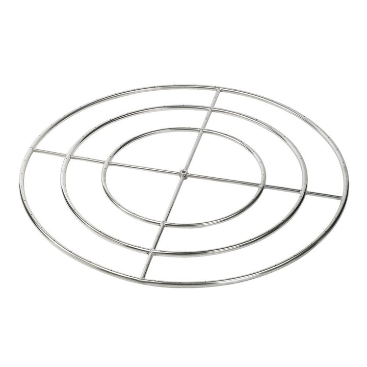 48" Triple-Ring Stainless Steel Burner by American Fire Products