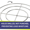 48" Triple-Ring Stainless Steel Burner by American Fire Products