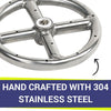 6" Single-Ring Stainless Steel Burner by American Fire Products
