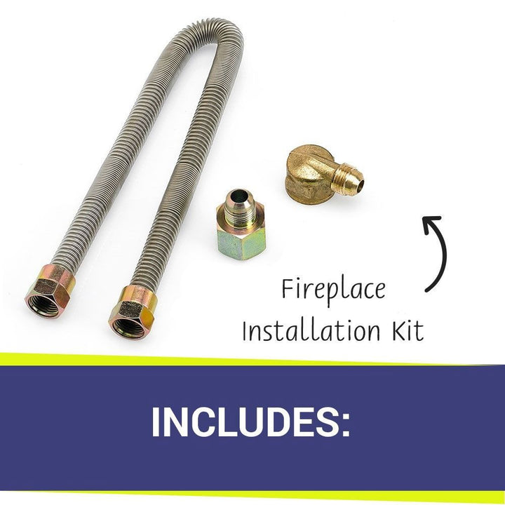 48" Stainless Steel H-Burner by American Fire Products