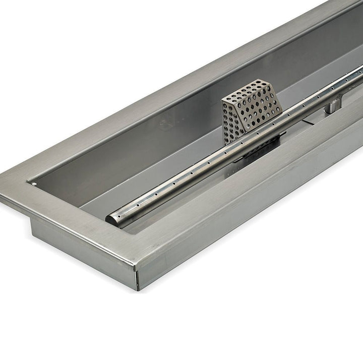 30" x 6" Linear CSA Certified Stainless Steel Drop-In Pan Kit by American Fire Products