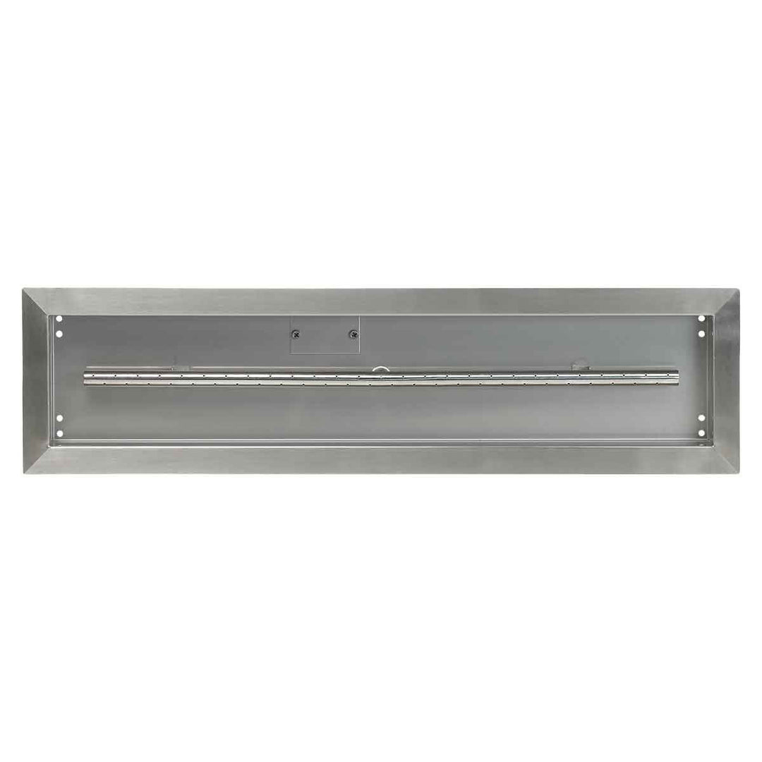 30" x 6" Linear Stainless Steel Drop-In Pan by American Fire Products