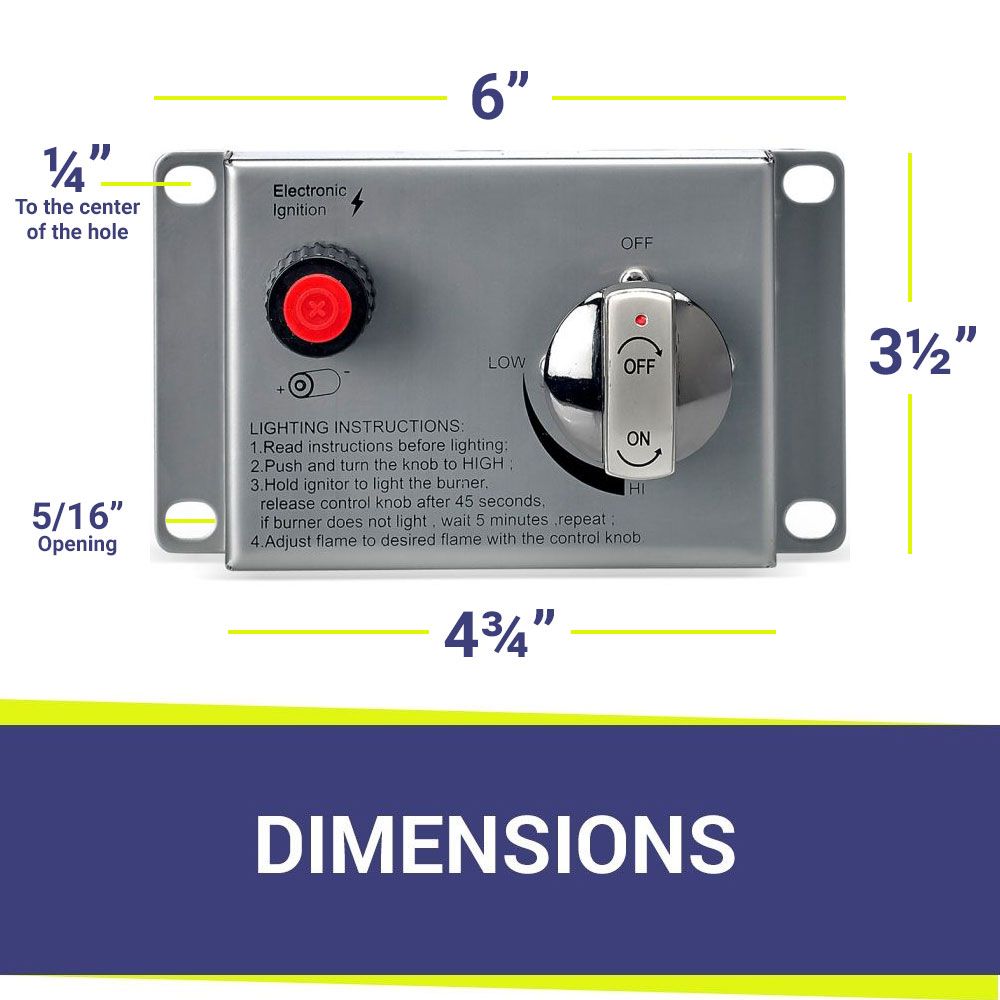 60" x 6" Linear CSA Certified Stainless Steel Drop-In Pan Kit by American Fire Products