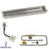 Linear Stainless Steel Drop-In Pan with All-Weather Electronic Ignition System by American Fire Products