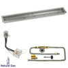 Linear Stainless Steel Drop-In Pan with All-Weather Electronic Ignition System by American Fire Products