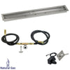 48" x 6" Linear Stainless Steel Drop-In Pan with Spark Ignition Kit - Natural Gas by American Fire Products