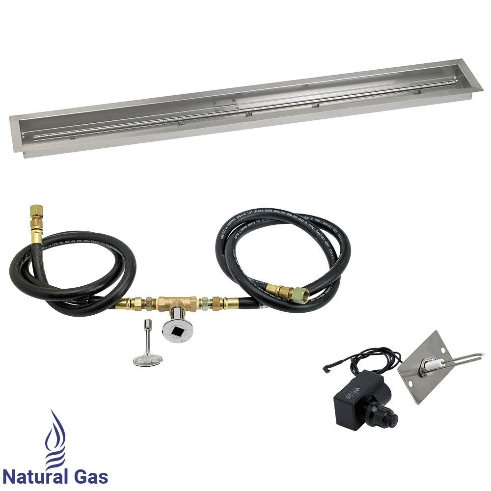 Linear Drop-In Pan with Spark Ignition Kit by American Fire Products