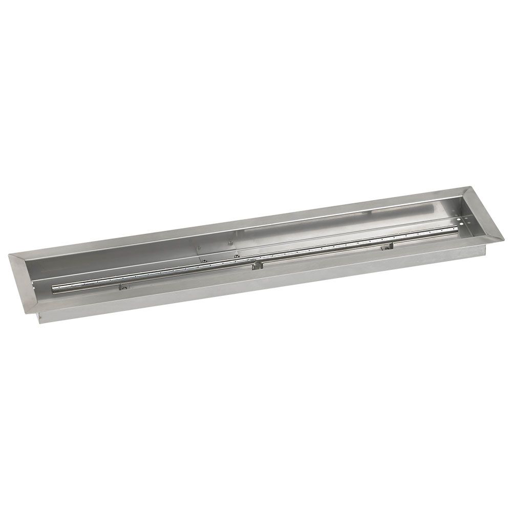36" x 6" Linear Stainless Steel Drop-In Pan with Spark Ignition Kit - Propane by American Fire Products