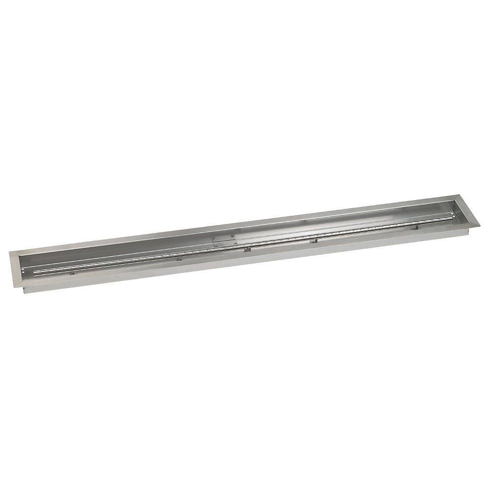 60" x 6" Linear Stainless Steel Drop-In Pan with Spark Ignition Kit - Propane by American Fire Products