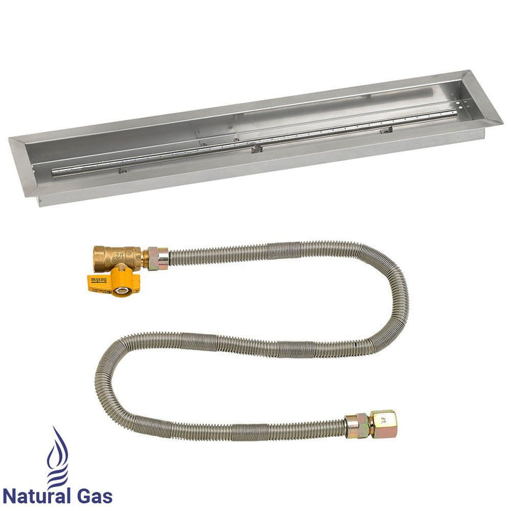 Linear Drop-In Pan with Match Light Kit by American Fire Products