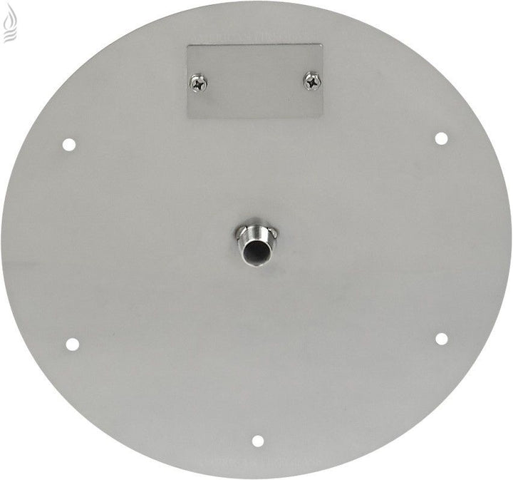 12" Round Stainless Steel Flat Pan by American Fire Products