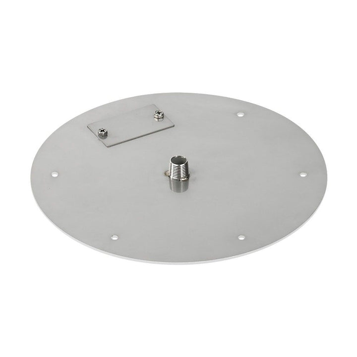 12" Round Stainless Steel Flat Pan by American Fire Products