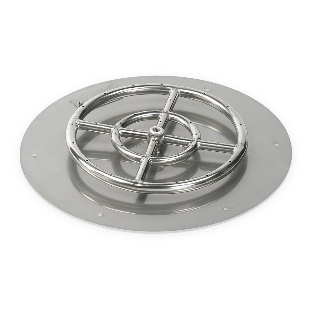 18" Round Stainless Steel Flat Pan by American Fire Products