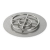 Round Stainless Steel Flat Pan by American Fire Products