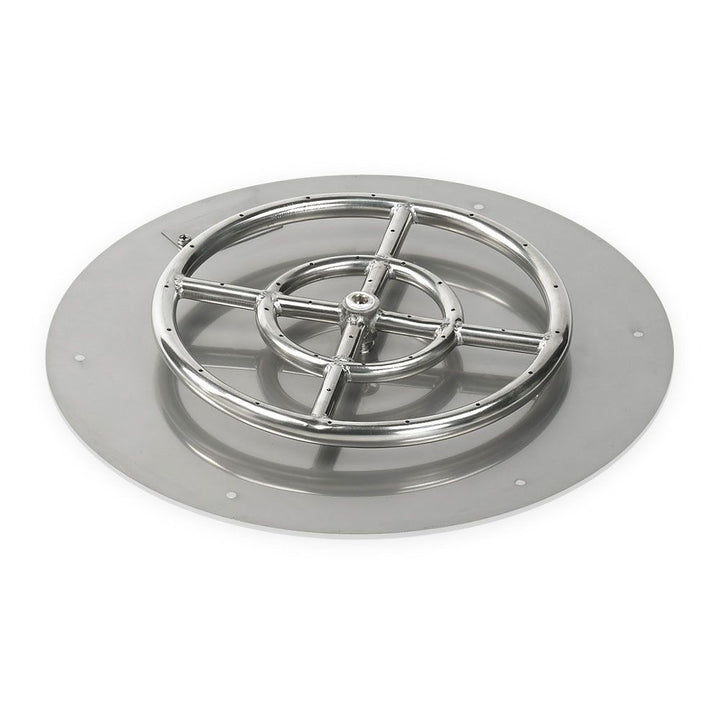 Round Stainless Steel Flat Pan by American Fire Products