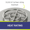 18" Round Stainless Steel Flat Pan by American Fire Products